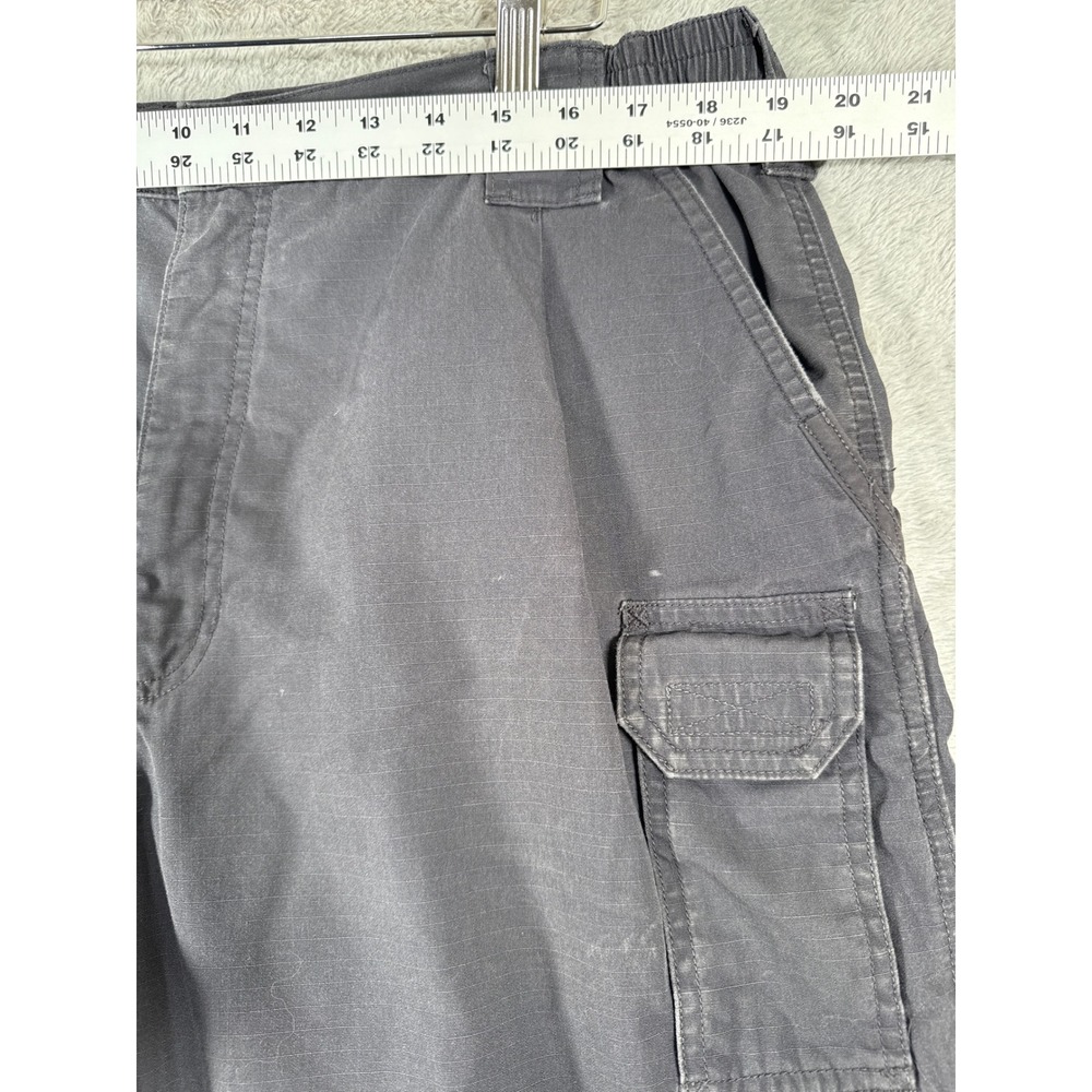 5.11 Tactical Series Gray Cargo Pants Women's 40x30 Utility Workwear Gorpcore - Picture 4 of 7